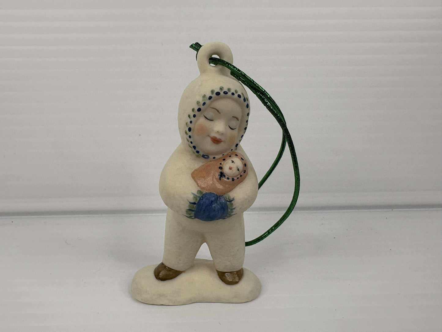 Snow Baby Holding a Baby