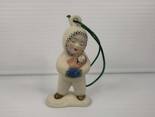 Snow Baby Holding a Baby